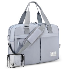 BAGZY 40x30x15cm Personal Item Travel Bag Expandable 20L to 30L Gym Bag Lightweight Duffle Bag Mens Weekender Bags for Women with Wet Pocket for Overnight Hospital Carry on Bags for Airplanes Grey