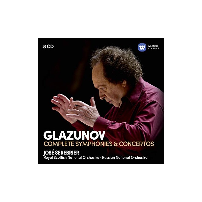 Glazunov: The Complete Symphonies & Concertos (8Cd)
