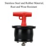T-Handle Scupper Plugs Expansion Rubber Plugs Boat Drain Plug Twist-Turn