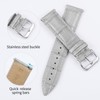 Binlun Genuine Leather Watch Strap, Quick Release, Replacement Strap for