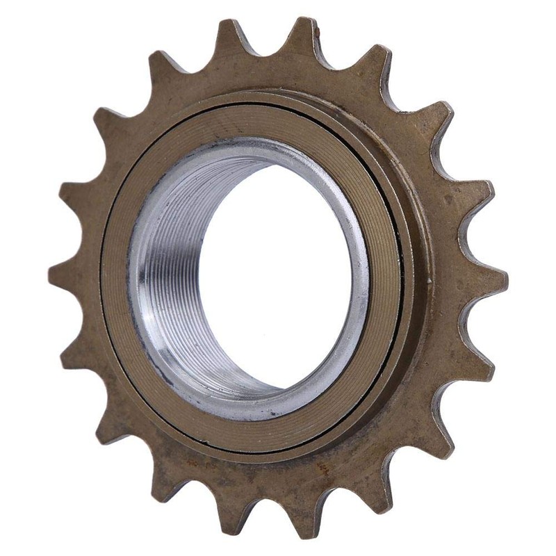 Elprico Bicycle Freewheel, 18 Teeth Bicycle Freewheel Sprocket Single Speed