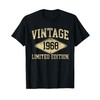 Vintage 1968 Limited Edition Year Of Birth Birthday T-Shirt