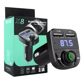 Taej 85 Pack 10 Transmisores Receptores De Audio Bluetooth X8 Auto