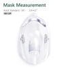 ANSNF 2 Pack Oxygen Mask for Face Adult with 6.6'