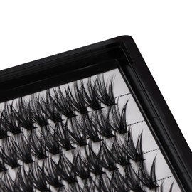 Vayator 10+12mm Mixed 12+14mm Mixed Tray Mink Eyelash Extension Natural 3D Russian Volume Faux Eyelashes Individual 20D Cluster Lashes Makeup (50D-16+18mm Mixed)
