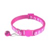 2 Pack Breakaway Cat Collars with Bells, Reflective Design and