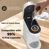 CHULUX Mini Coffee Maker for K Capsule, Single Serve Coffee