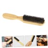 Healvian Men's Wooden Beard Brush Soft Bristles Grooming Kit for