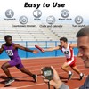 FCXJTU Sports Stopwatch Timer, 10Lap/Split Memory Digital Stop Watch Black