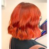 Crazy Color Vibrant Orange Semi-Permanent Hair Dye. Highly Pigmented Vibrant