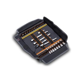 Veto Pro Pac SR-LC Large Socket Roll – Heavy-Duty Socket Organizer