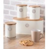Typhoon Living Airtight Tea, Coffee and Sugar Storage Canister with