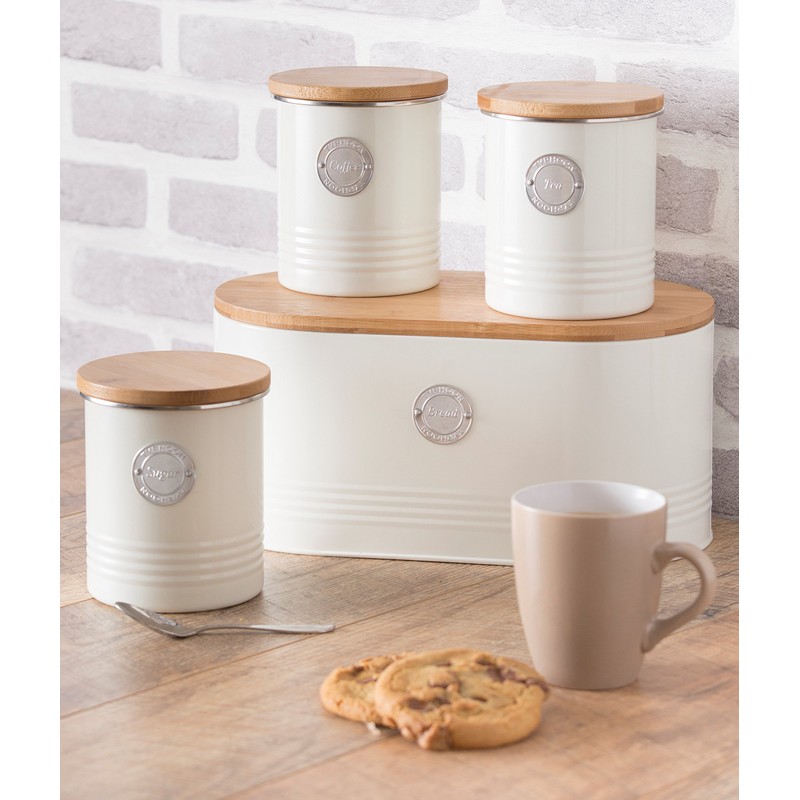 Typhoon Living Airtight Tea, Coffee and Sugar Storage Canister with