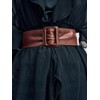NEXT Wide Leather Belt, Tan Brown, L