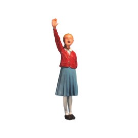 オーロラモデル 1/35ミリタリー WWII 民間人少女 ガレージキットフィギュア ML04