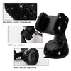 Suvnie Bling Car Phone Holder, 360 Degree Adjustable Crystal Auto