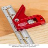 Woodpeckers inDexable Square System, 6 Inch Combination Square, Feature Packed