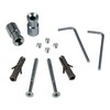Gedotec Kitchen Rail Set, Hook Rail, Tidy Hanging Rail, Kitchen
