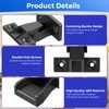 16 Pairs Keku Push in Panel Clips,Push in Plinth Fasteners