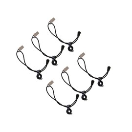 FELTECHELECTR 6pcs Photography Backdrop Clips Elastic Windproof Clamps for Clothes Multi-Functional Support for Screen and Photo Booths Random Colors