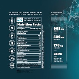 SALTT Electrolytes Powder Packets (Ultra Variety Pack - Multiple Flavors) 30 Stick Packs - Easy Dissolve, No Clumping - Essential Minerals - Hydration