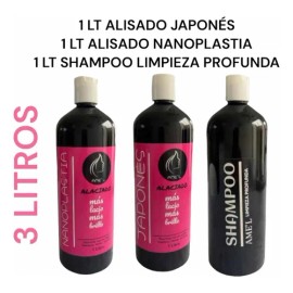 1 Lto Nanoplastia + 1 Lto Japonés + Lto Shampoo Y Regalo!!!