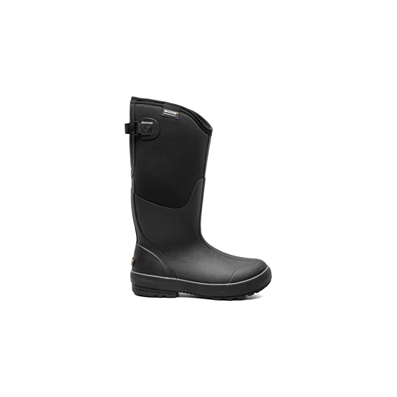 BOGS Women's Classic II-Adjustable Calf Snow Boot, Black, 8
