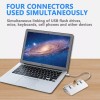 THE9SHOP Hub De 4 Puertos Usb 3.0 Para iMac O