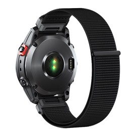 22mm Watch Strap, Hook And Loop Nylon Quick Release Watch Strap Compatible With Garmin Fenix 7 Strap/7 Pro/Fenix 8/6/6 Pro Strap 47mm 5/5 Plus Nylon Watch Straps For Men Compatible With Epix Gen 2