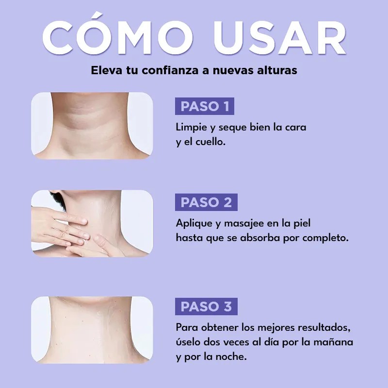 Crema Cuello Tonifica Aclara Nutre Suaviza Piel Hamamelis