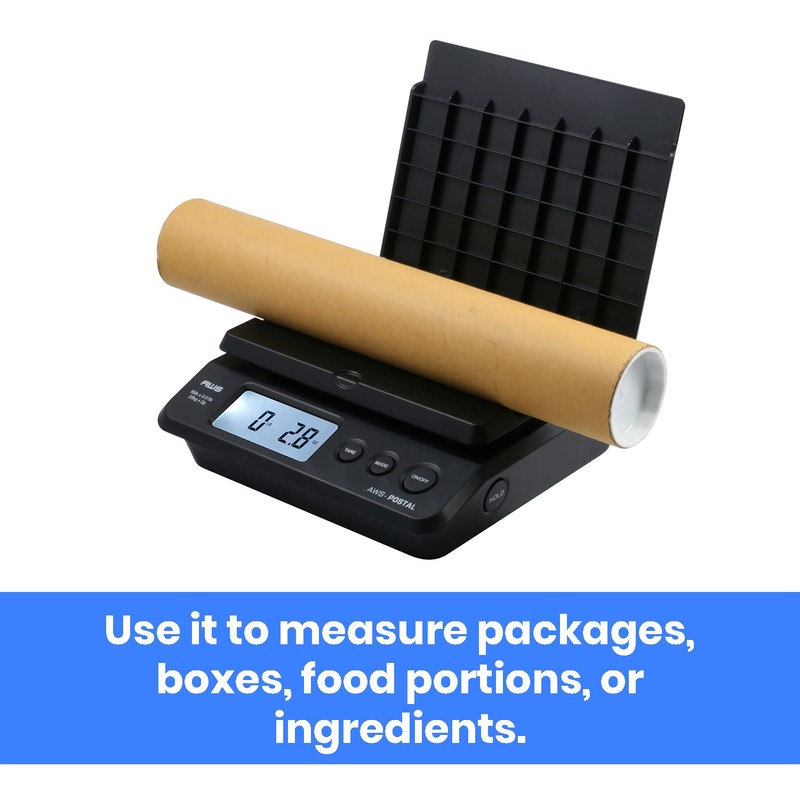 American Weigh Scales Digital Shipping Postal Scale, Package Postage ScaleBacklit