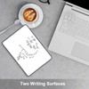 A4 Whiteboard, Hiziwimi 2Pcs 30X21cm Dry Erase Mini Whiteboards, A4