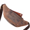 Hodalump -Bum bag, brown, vintage