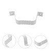 Operitacx Gutter Downspout Strap Adapter Durable Aluminum Alloy Connector Clip