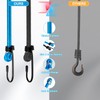 Bungee Cords with Hooks Heavy Duty, 8 Pack Bungee Straps,