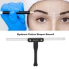 Microblading Practice Kit Eyebrow Pencil Sharpener Eyebrow Positioning Ruler Microblading