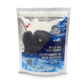 Arctica Food Canadian Dried Wild Sea Cucumber - 0 Trans 0 Cholesterol Low Sodium, Great Source of Protein, Premium Quality Superfood, Classic, 454g