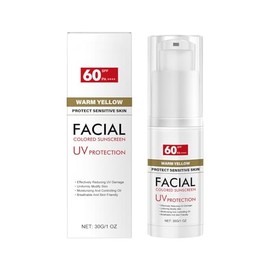 Tinted Sunscreen for Face SPF 60, Face Sunscreen SPF 60, Tinted Moisturizer for Sensitive Skin