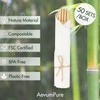 Pre Rolled Napkin and Bamboo Cutlery Set - 50 Sets