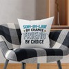 MUGFFINS SON IN-LAW Cushion Padding included - in English -