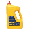 Irwin Tools IRWIN STRAIT-LINE Marking Chalk, Standard, Red, 5 lbs