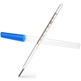 Glass Oral Thermometer Adults Classic Cuban Thermometer Accurate Temperature Measurement for Fever Oral Armpit Families Clinic ℃