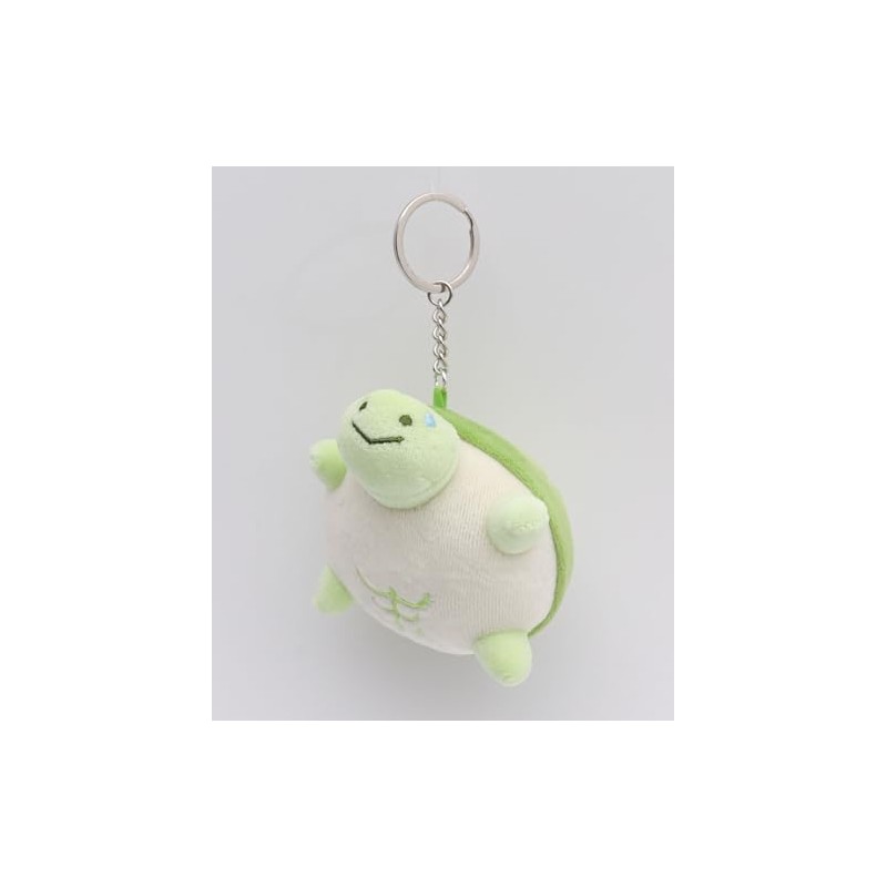 Wigo Women's Faded Turtle Plush Keychain, green