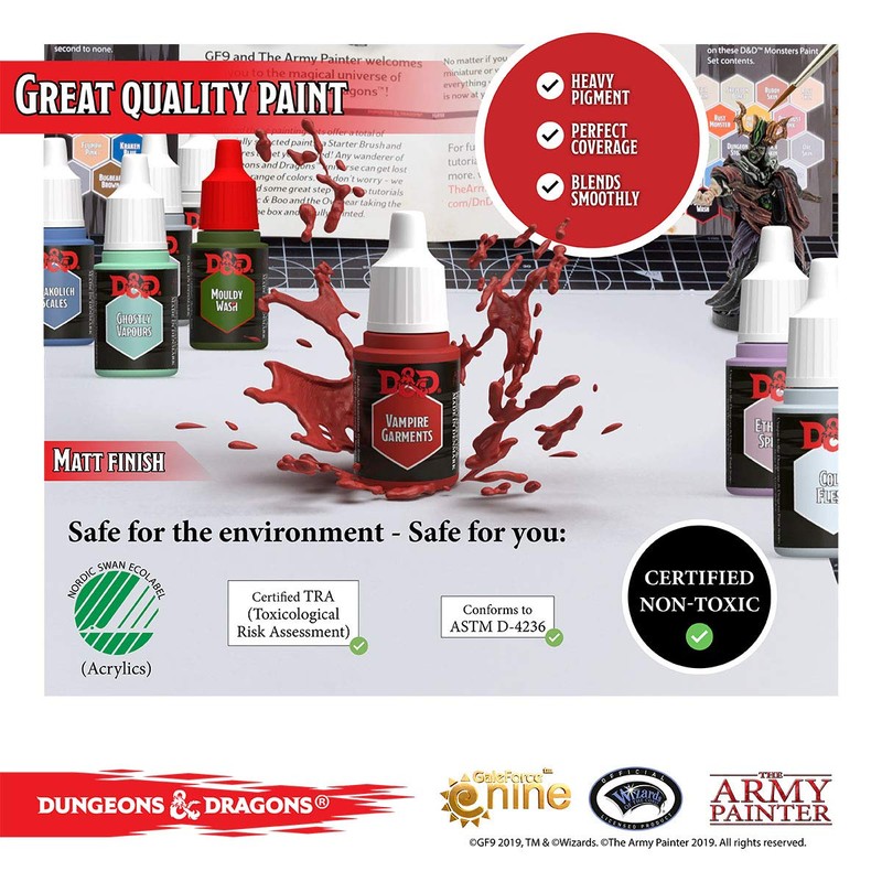 The Army Painter D&D: Undead Paint Set - Nolzur's Marvelous