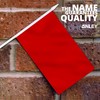 Anley Red Mini Flag 12 Pack - Hand Held Small