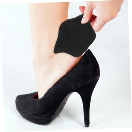 BIUDECO 4pairs Comfortable Heel Pads for Sneakers Thickened Protective Heel Stickers Skin-friendly Shoe Inserts for Men Women Wear-resistant Anti- Design Nude