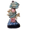 Escultura Virgen Desatanudos 30cm Imagen Religiosa de Resina