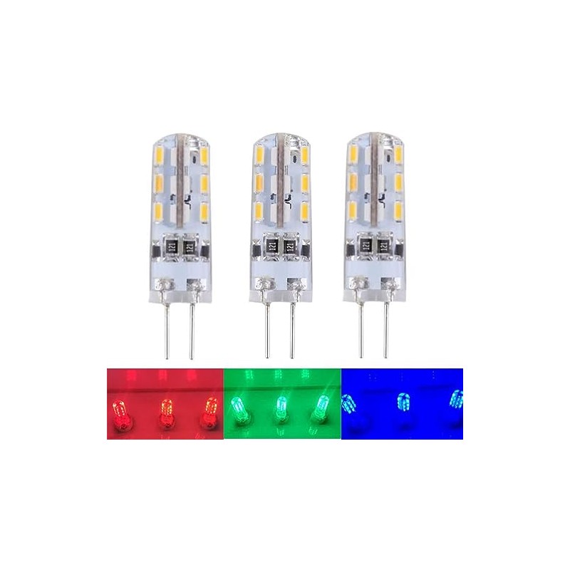 Buwakul Best to Buy (8-Pack) Brightest 2-Watt G4 LED Bulb