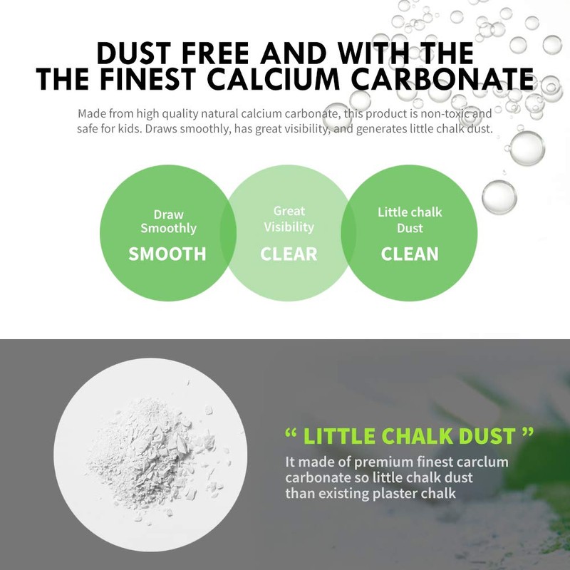 Hagoromo Fulltouch Chalk (Small Package) 1Box (12pcs) White