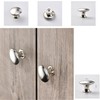 10 Pack Drawer knobs, Cabinet Hardware Round Knobs, Silver Kitchen